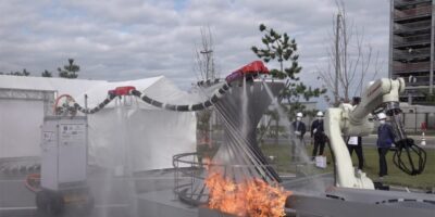 Researchers develop ‘flying dragon’ robot to fight fires