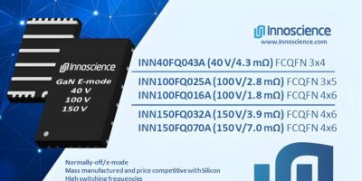 Innoscience lance la famille HEMT basse tension dans un emballage QFN facile à utiliser