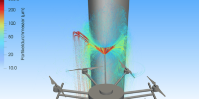 Drones protect wind turbines from ice