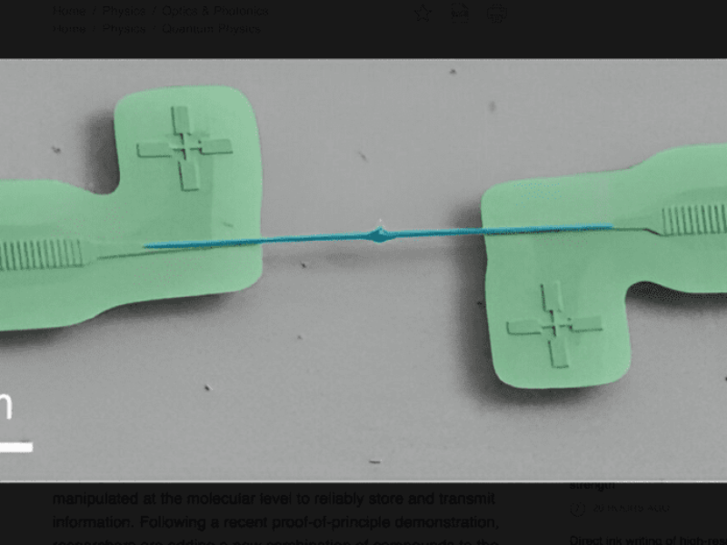 Researchers combined two nanosized structures, the light came across!