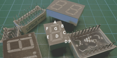 7-segment LED displays