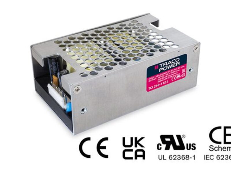 Alimentations CA/CC 130 à 500 W de Traco Power