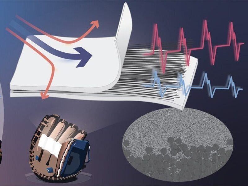 Self-powered carbon fibre piezoelectric sensor