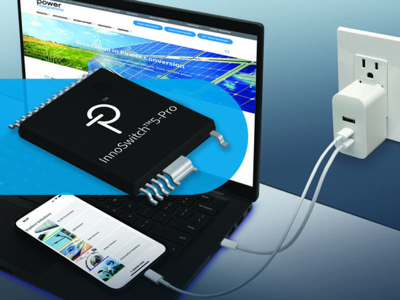 Offline flyback switcher IC reduces power supply size