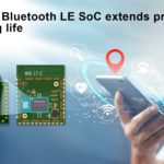 SoC Bluetooth Low Energy à double cœur avec Flash Intégré