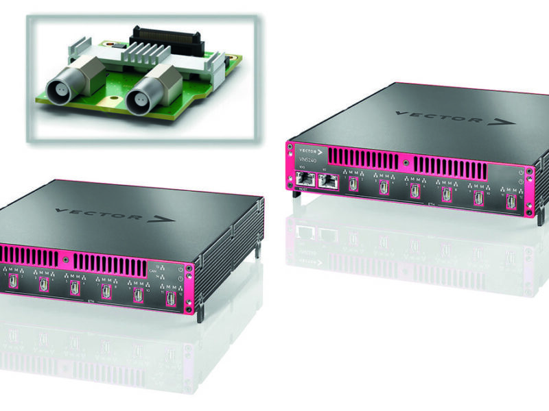 Vector adds MultiGBASE-T1 physical layer modules