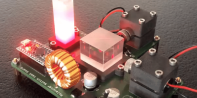 Slamming molecules with an Arduino and laser light