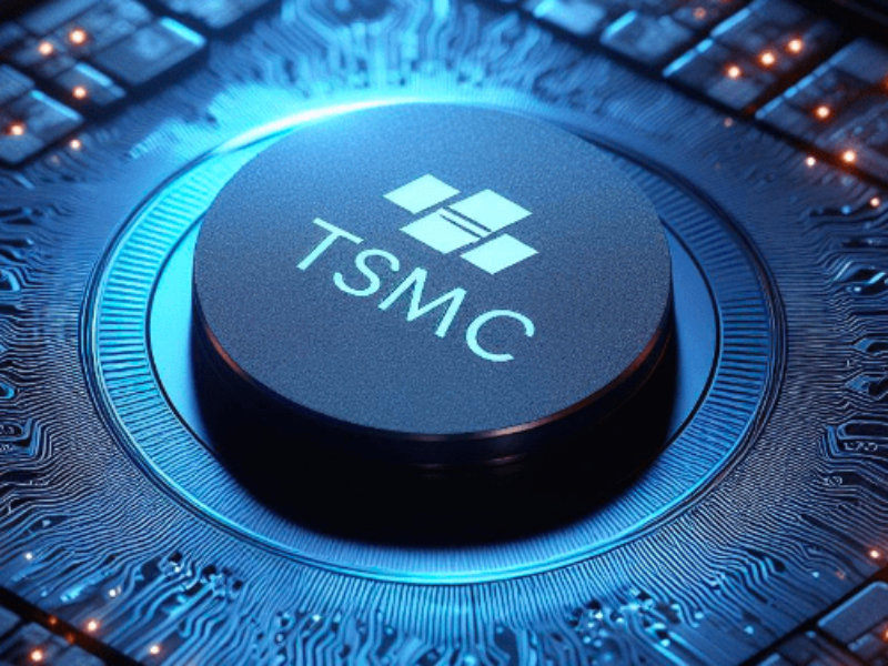 TSMC reports a rare year of sales contraction