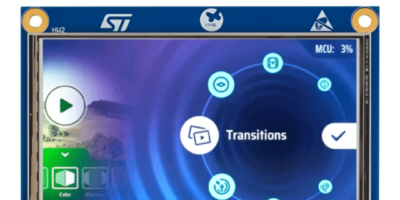 ST moves graphics accelerator into microcontrollers