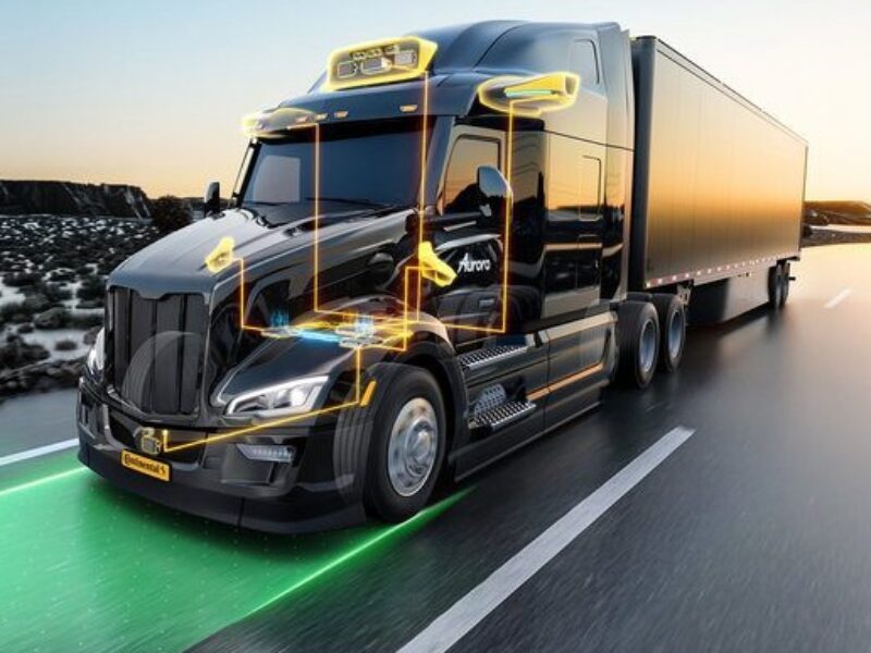 Continental, Aurora plan self-driving truck launch