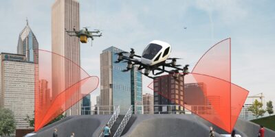 Radar network to enable safe flight operations at vertiports