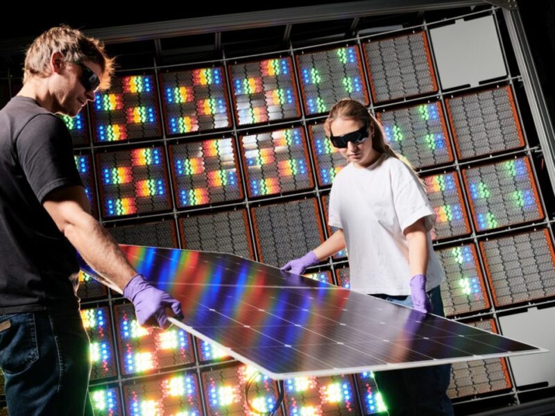 Full-sized tandem perovskite PV panel has record 25% efficiency