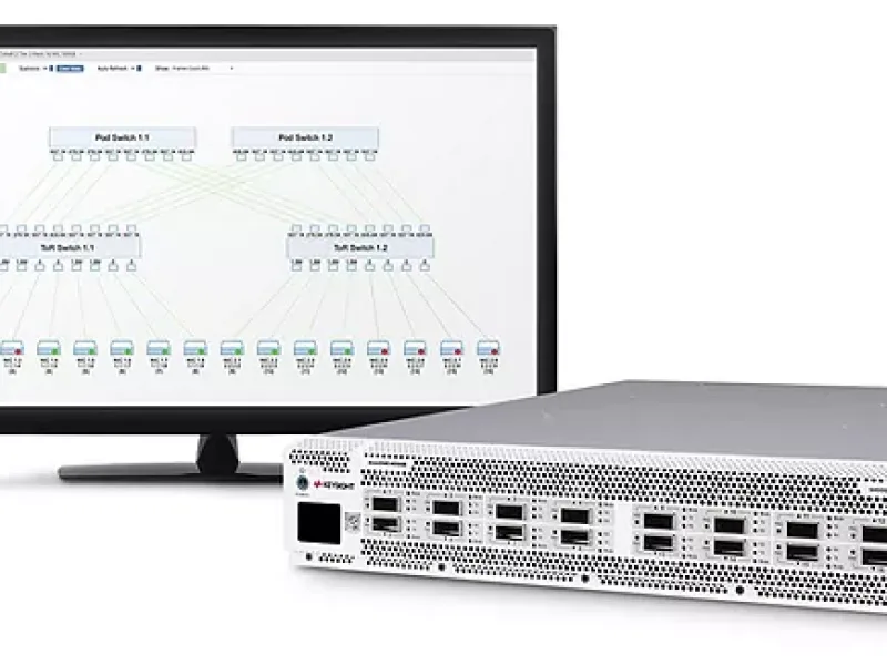 Keysight enters AI data centre test market