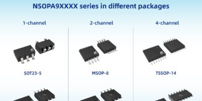 High performance op amp for automotive and energy designs