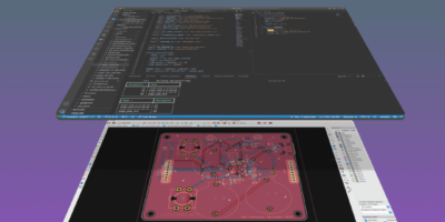 Build electronic circuit boards from code