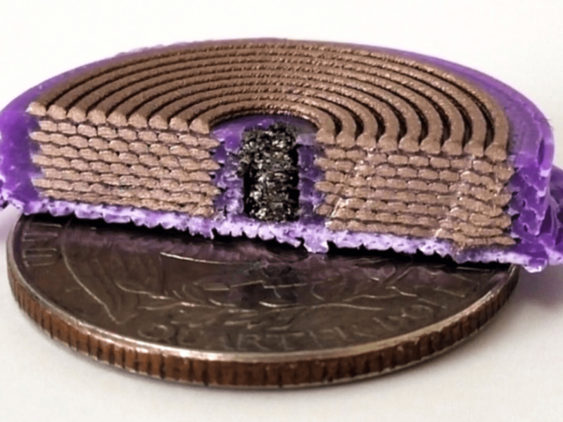 3D printing of electromagnets