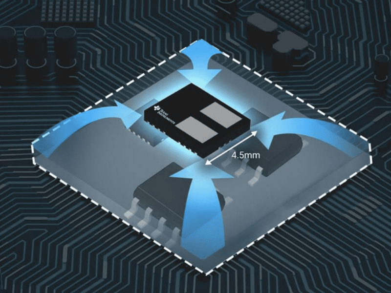 Les convertisseurs GaN CC/CC de TI sont 10 x plus petits