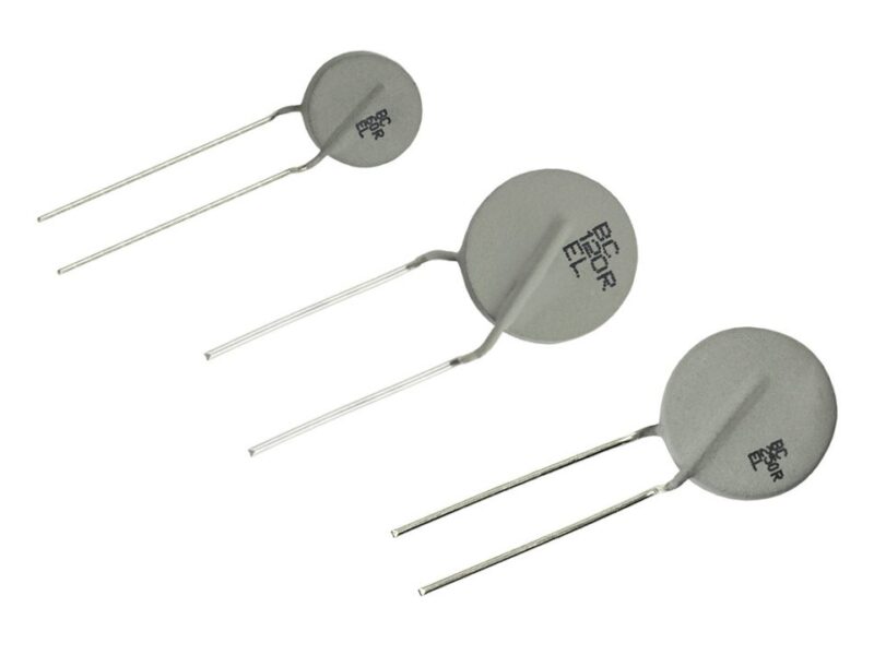 Inrush current limiting PTC thermistors boost performance