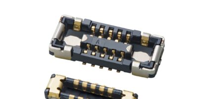 Compact 0.3-mm pitch board-to-board connector