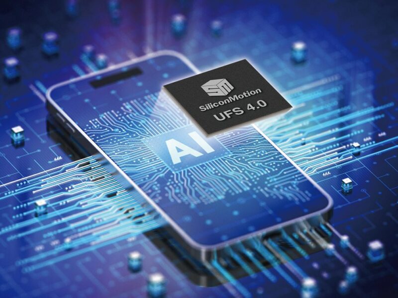 UFS 4.0 controller targets AI mobile devices