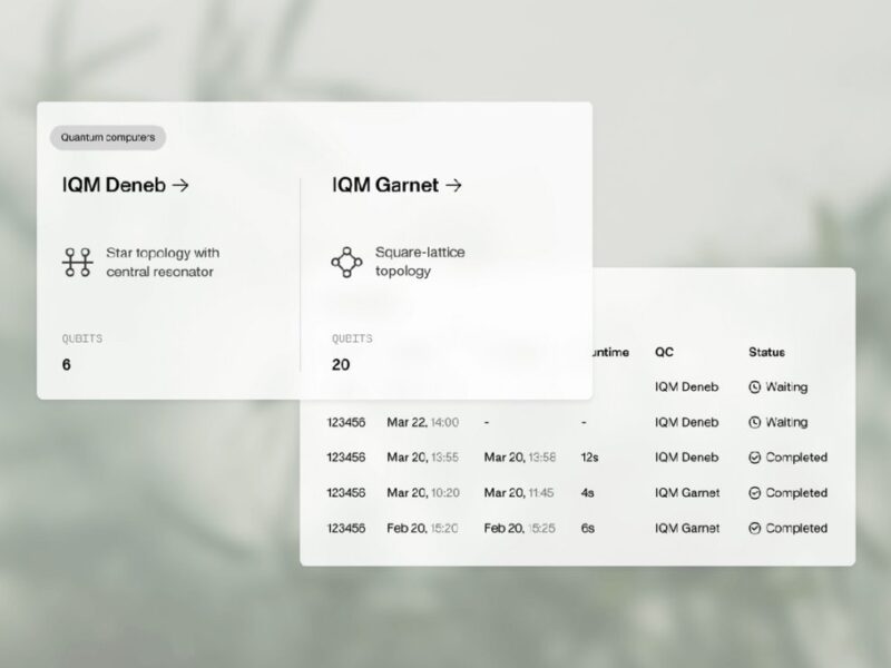 IQM launches quantum cloud service for exploration and research