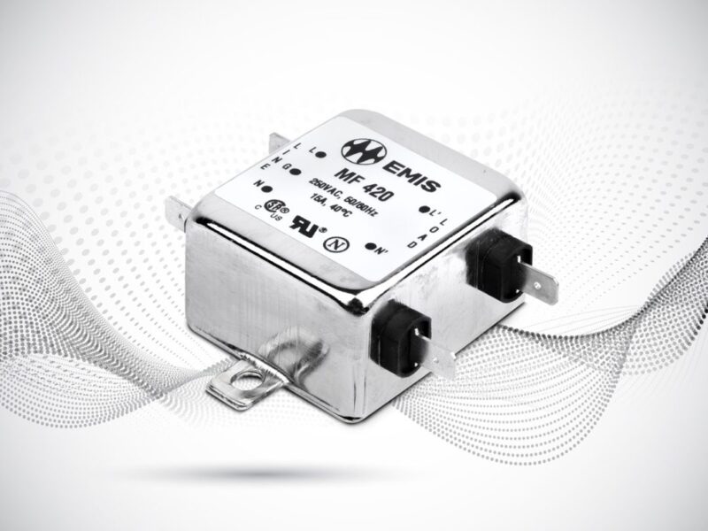 Filtres EMI compacts monophasés montés sur châssis