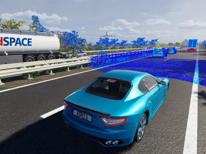 dSPACE and Hesai collaborate on simulating lidar for ADAS