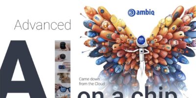 Ambiq MCU targets endpoint AI with 30x power efficiency improvement