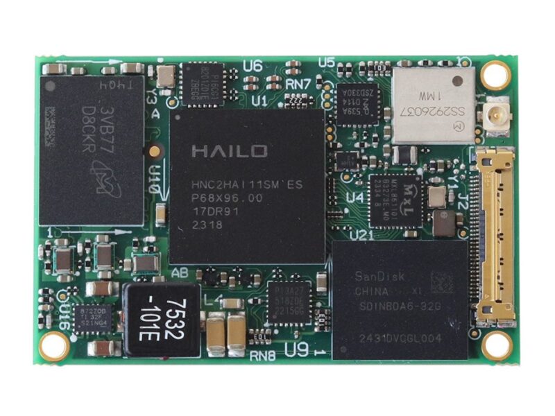 Powerful edge processing SOM enables quick AI vision development