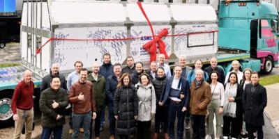 Intel video shows high-NA EUV lithography machine installation