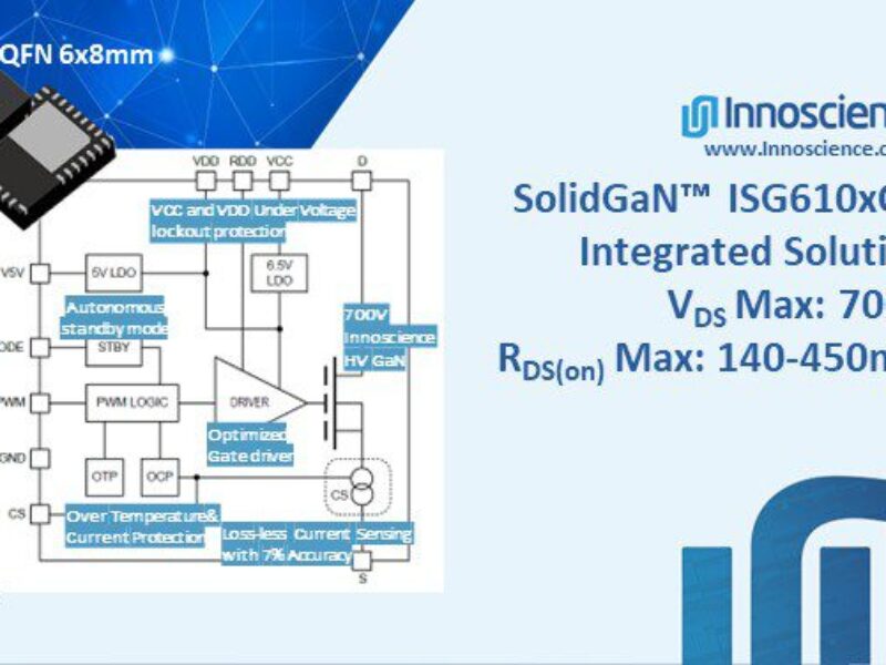 Des circuits intégrés GaN HEMT 700 V