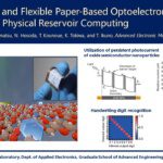 Capteur d&rsquo;intelligence artificielle optoélectronique à base de papier