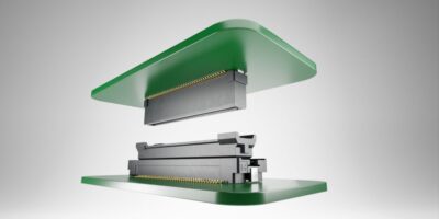 Floating connector for high-speed automated manufacturing