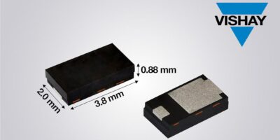 Industrial-automotive grade TVS devices deliver 600 W peak pulse power