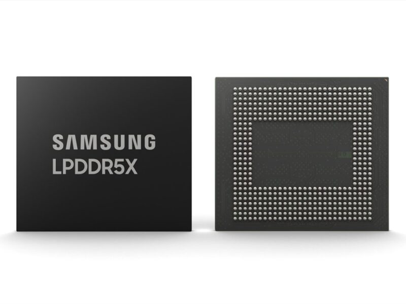 Samsung develops 10.7 Gbps LPDDR5X DRAM optimized for AI