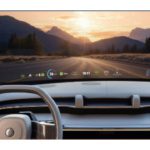 Multiple independent holograms form a windshield HUD