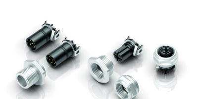 Connecteurs M12 disponibles en variantes SMT
