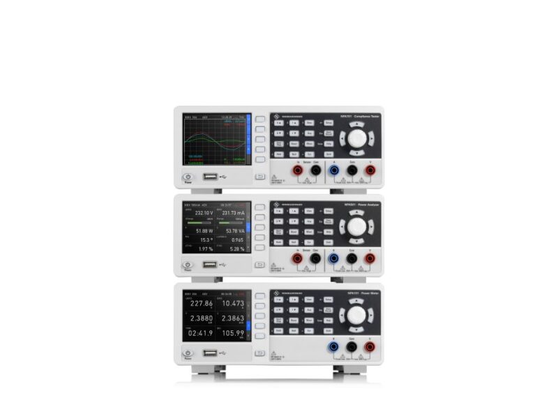 Analyseurs de puissance compacts répondant à tous les besoins de mesure de puissance