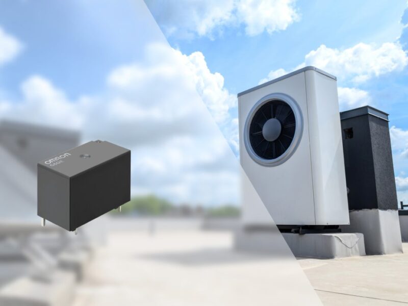 Omron sealed power relays extend switching current to 36A