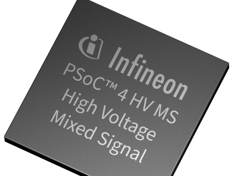 High voltage PSoC 4 for touch displays and smart sensing