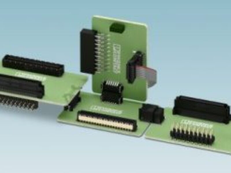 Des connecteurs carte-à-carte pour la transmission des signaux et données