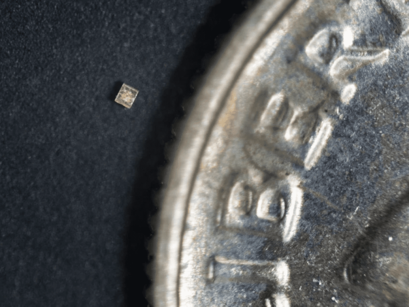 Salt-sized sensors mimic the brain
