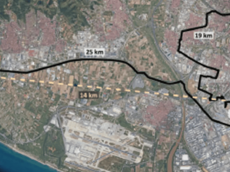 Transmitting entanglement between light and matter right under your feet