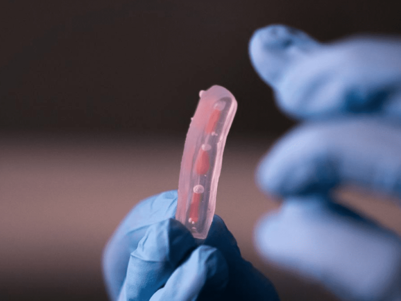 An ink for 3D-printing flexible devices