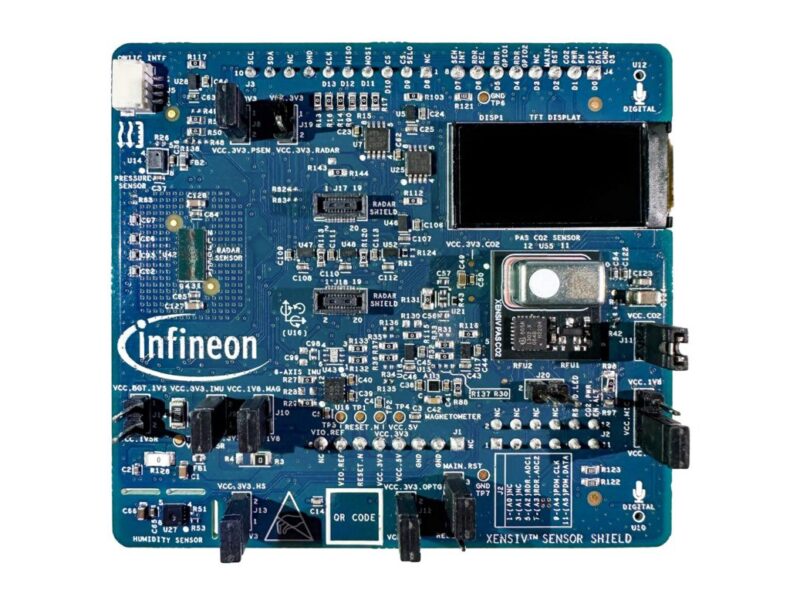 Infineon et Sensirion s&rsquo;associent pour un shield capteur Arduino