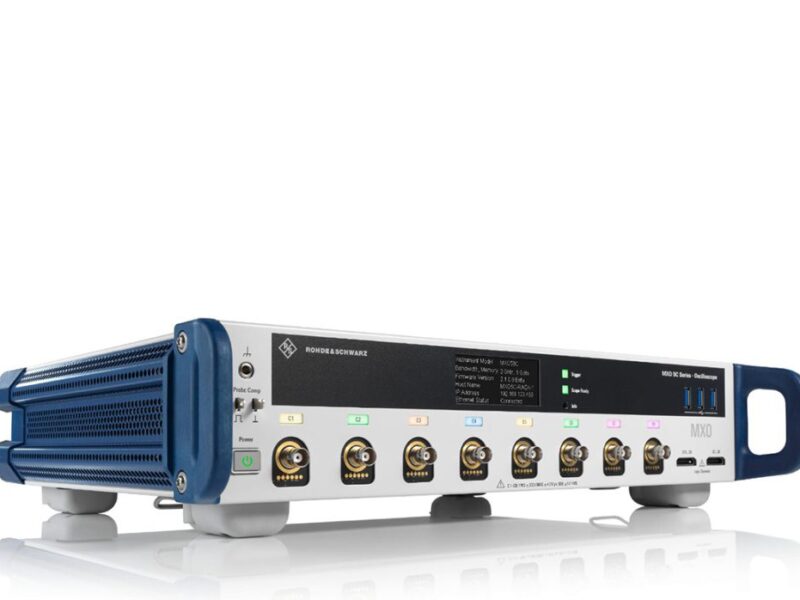 Compact oscilloscope with up to 2 GHz bandwidth for ATE