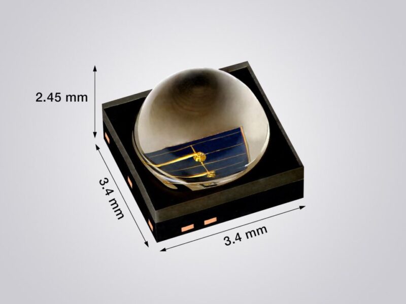 Small AEC-Q102 qualified IR emitters boost radiant Intensity