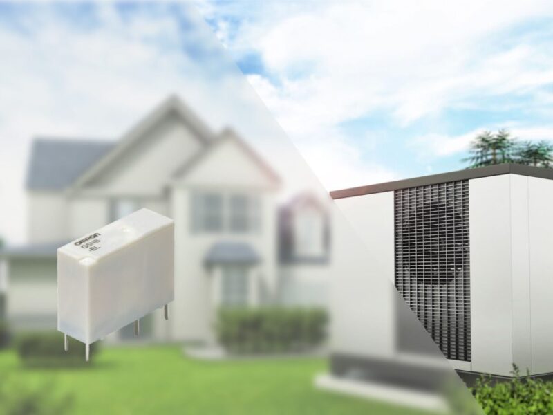 Relais de puissance avec plage de température étendue