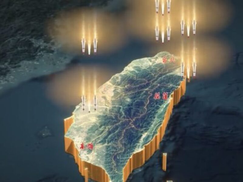 La Chine simule une attaque contre Taïwan