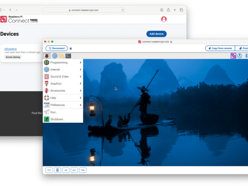 Remote access to a Raspberry Pi